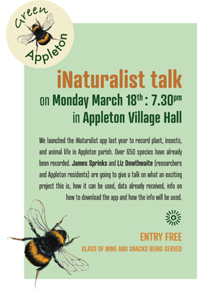 poster for iNaturalist talk